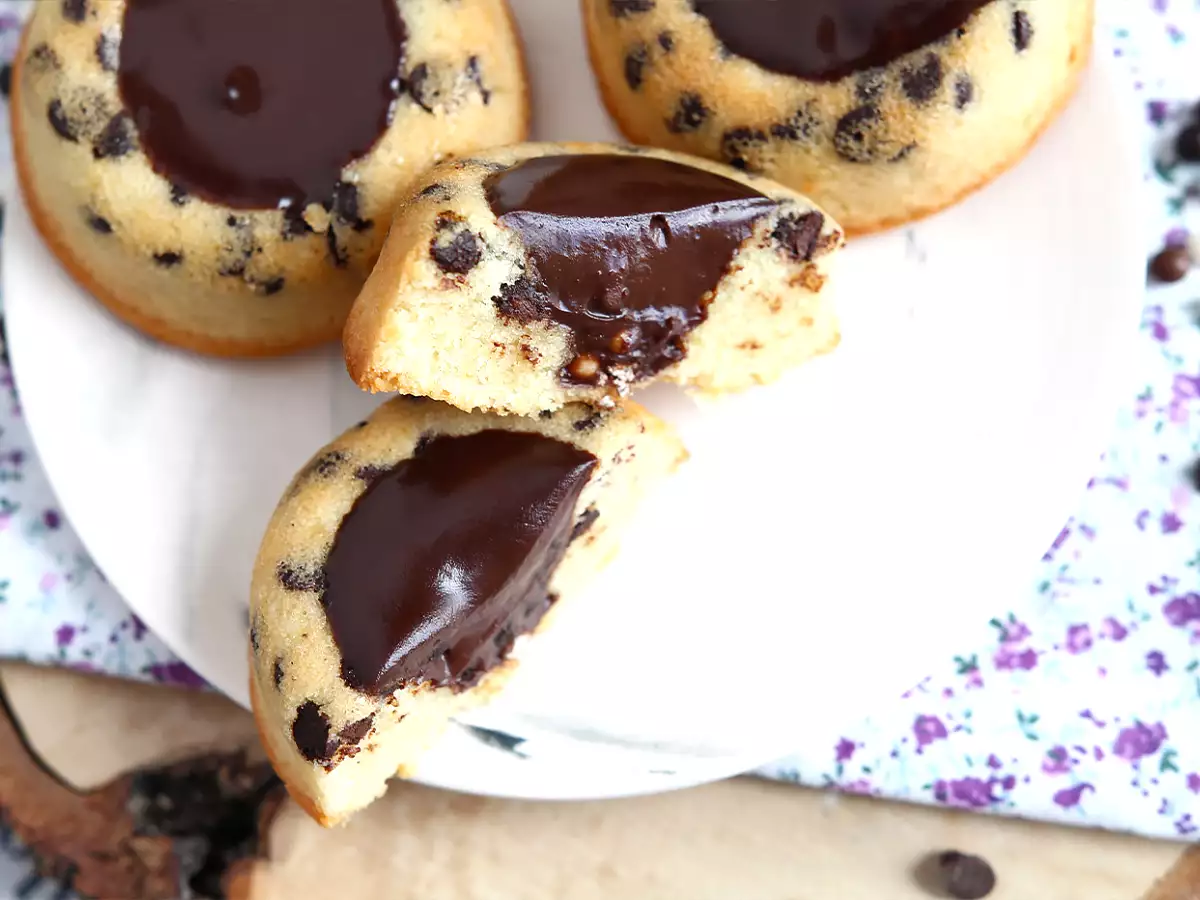 Čokoládové tygří pečivo - křupavá ganache - foto 7