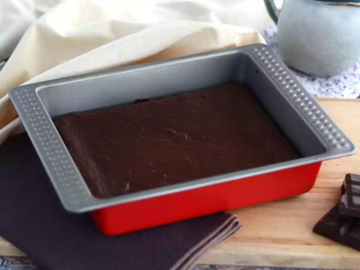 Čokoládový fondant s červenými fazolemi - bez lepku / bez laktózy - foto 2