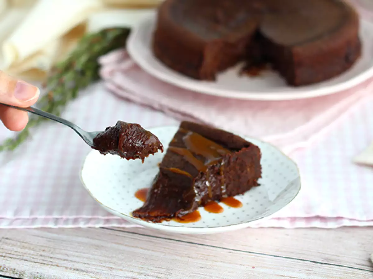Čokoládový fondant se slaným karamelem - foto 3