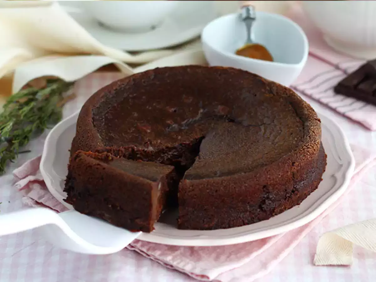 Čokoládový fondant se slaným karamelem - foto 4