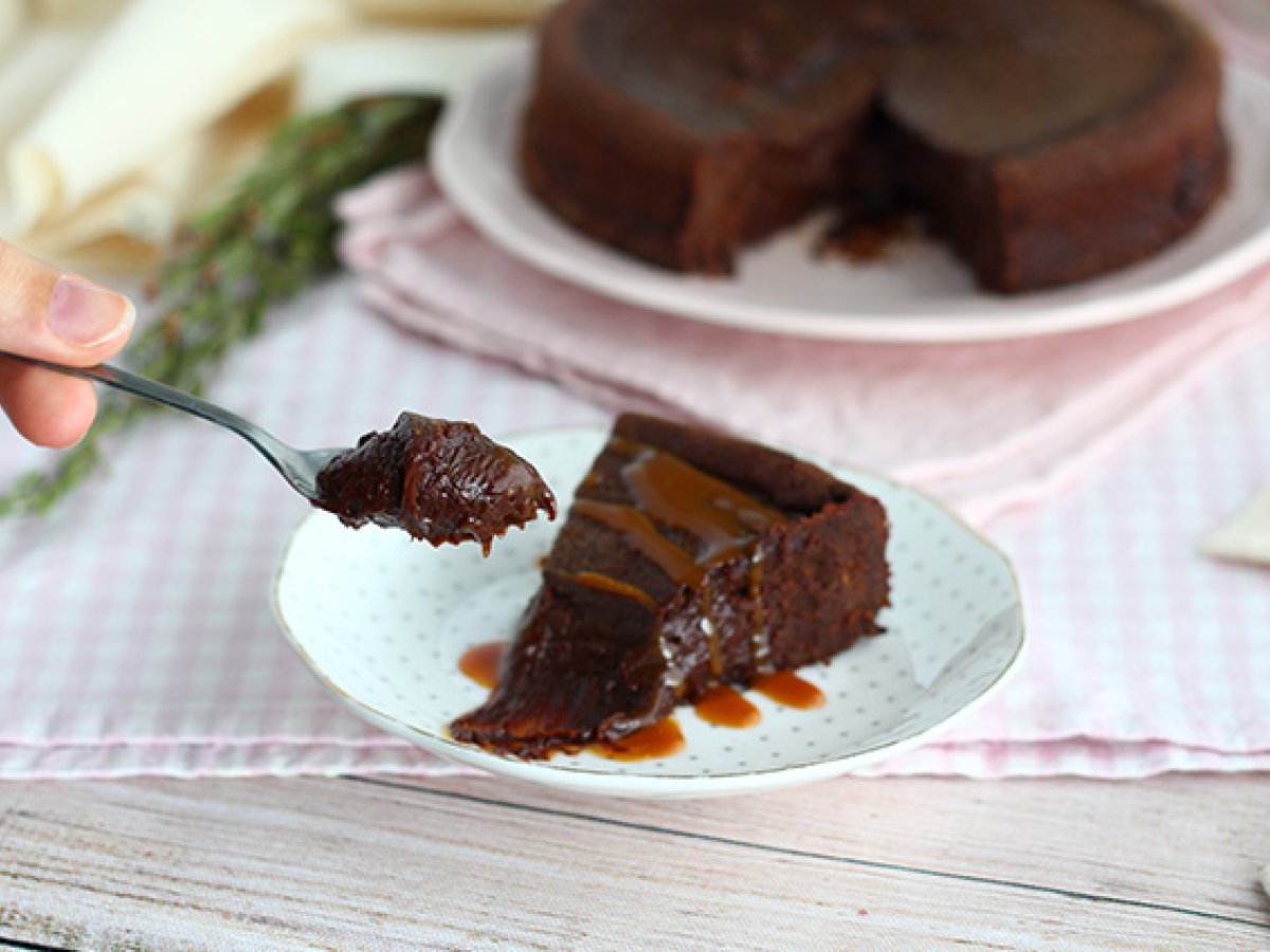 Čokoládový fondant se slaným máslovým karamelem - foto 3