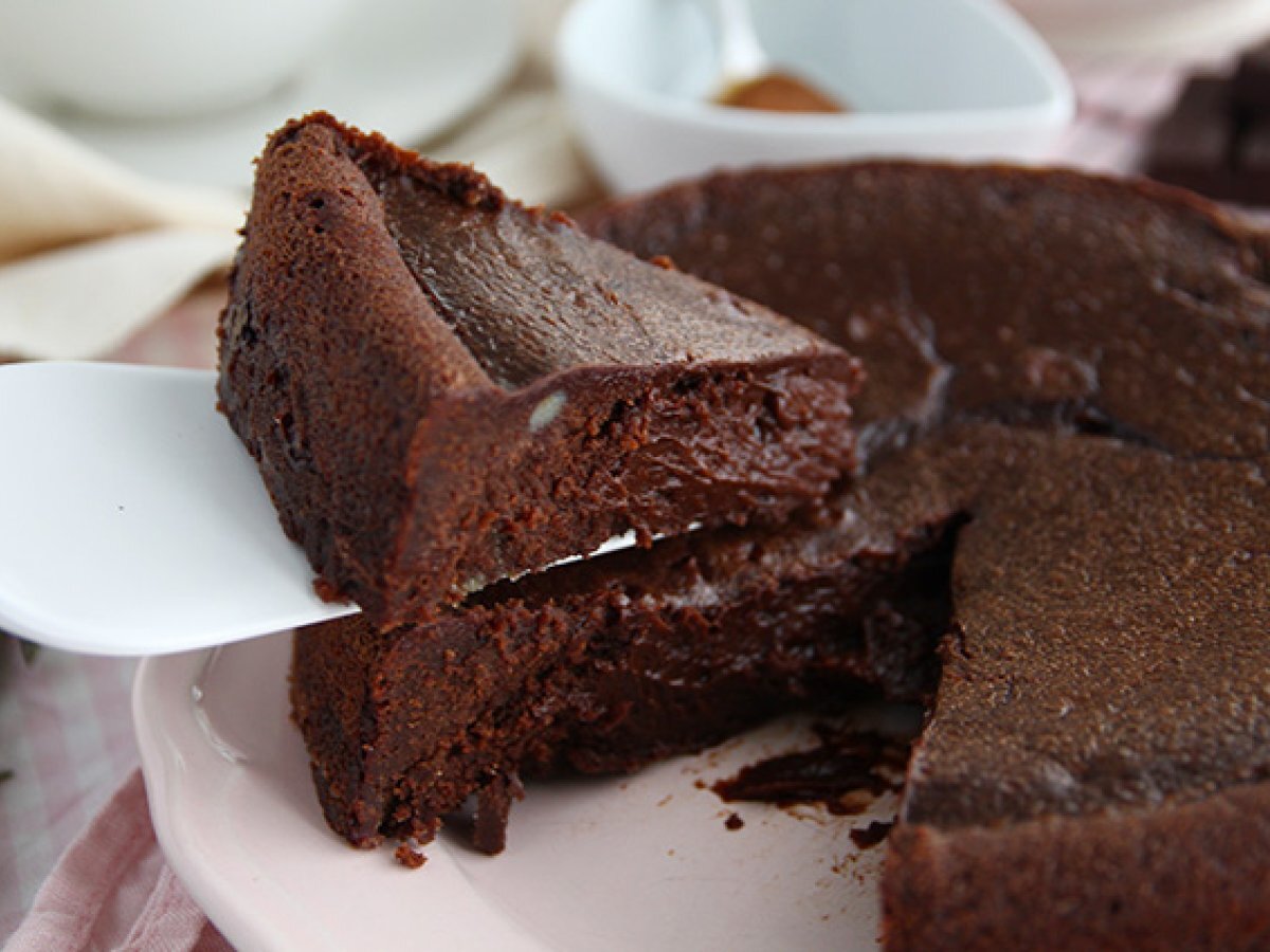 Čokoládový fondant se slaným máslovým karamelem - foto 5