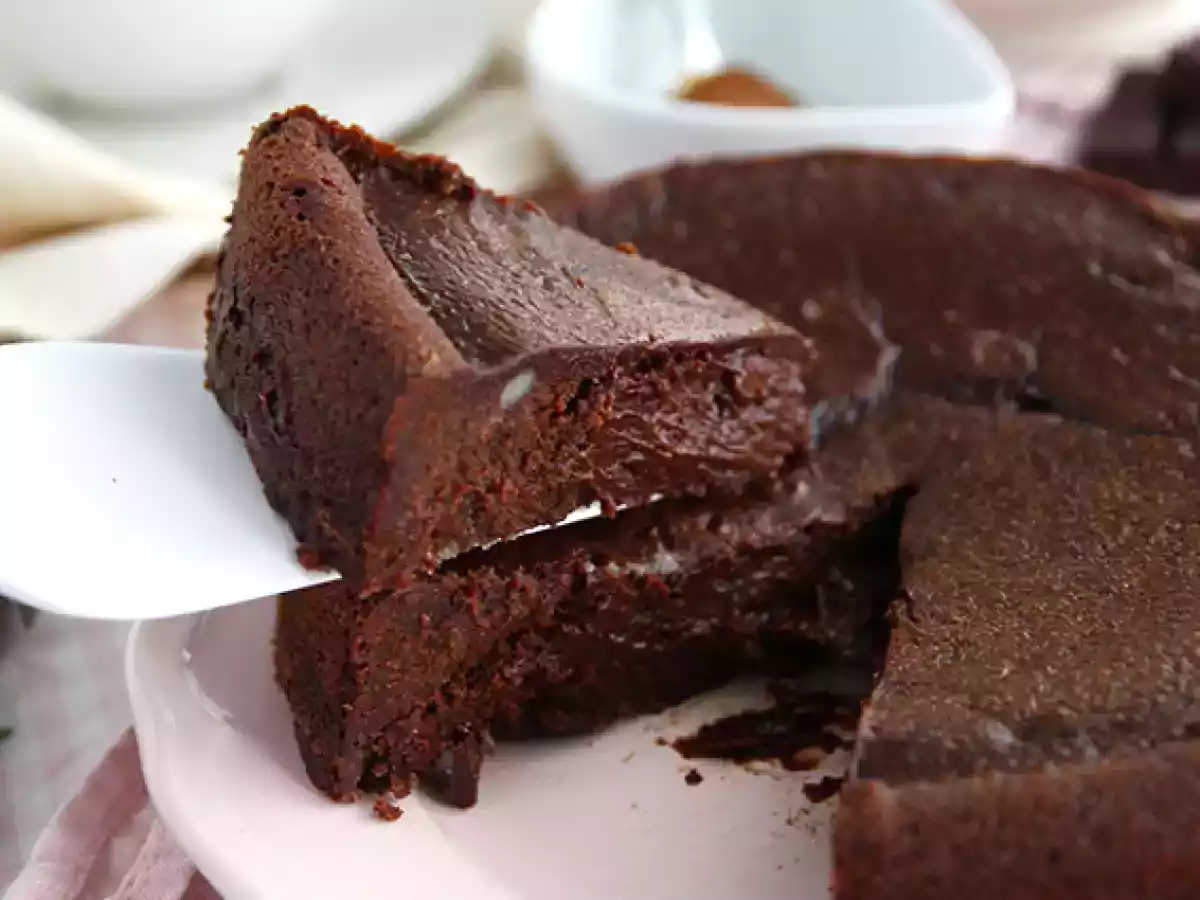 Čokoládový fondant se slaným máslovým karamelem - foto 5