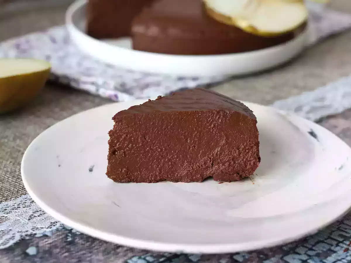 Čokoládový hruškový fondán: super snadný dezert s pouhými 2 ingrediencemi! - foto 7