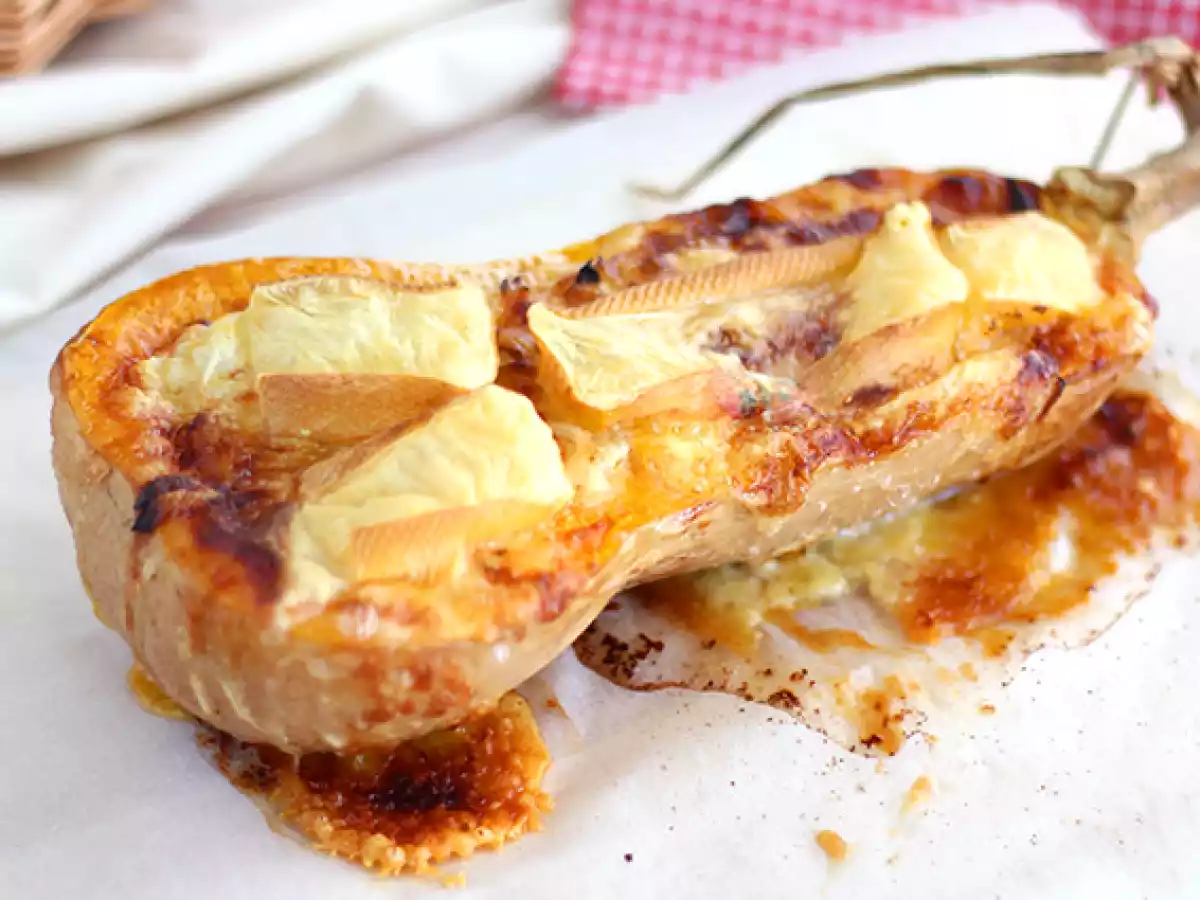 Courgiflette - Máslová dýně na způsob tartiflette - foto 2
