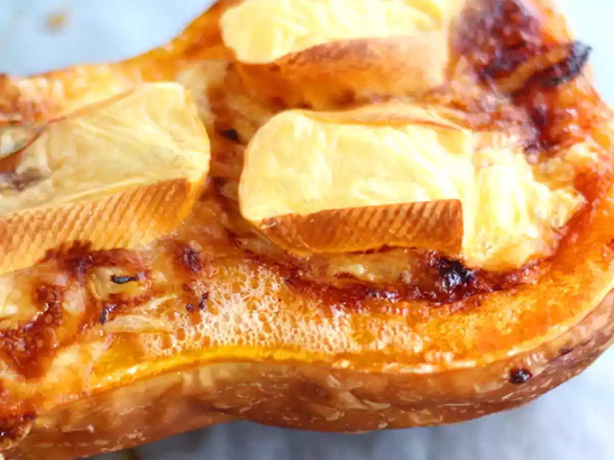 Courgiflette - Máslová dýně na způsob tartiflette - foto 3