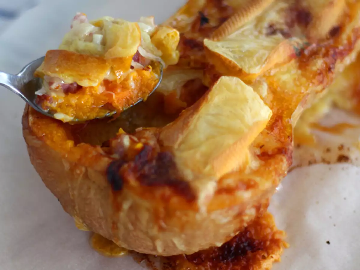 Courgiflette – máslová dýně zapečená na způsob tartiflette - foto 4