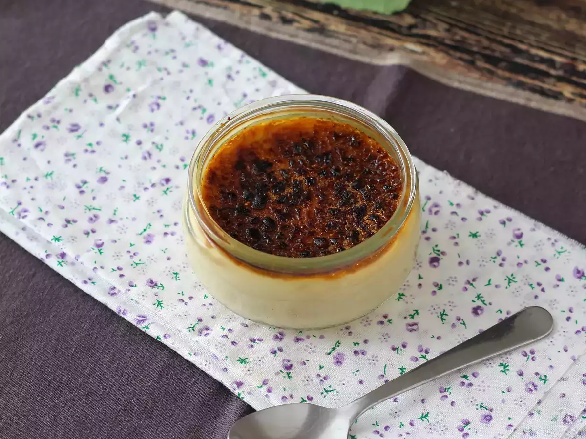 Crème brûlée z horkovzdušné fritézy – snadný recept - foto 5