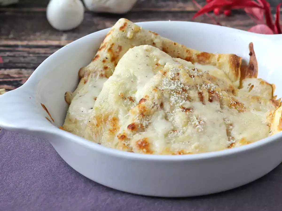 Crespelle ricotta a houby: dokonalý krémový vegetariánský recept pro každou příležitost - foto 3