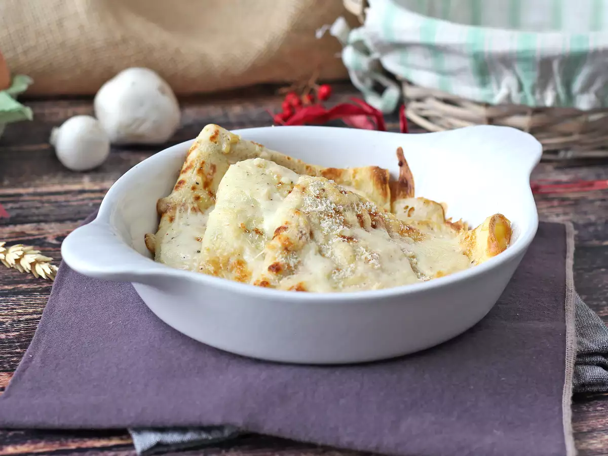 Crespelle ricotta a houby: dokonalý krémový vegetariánský recept pro každou příležitost - foto 4