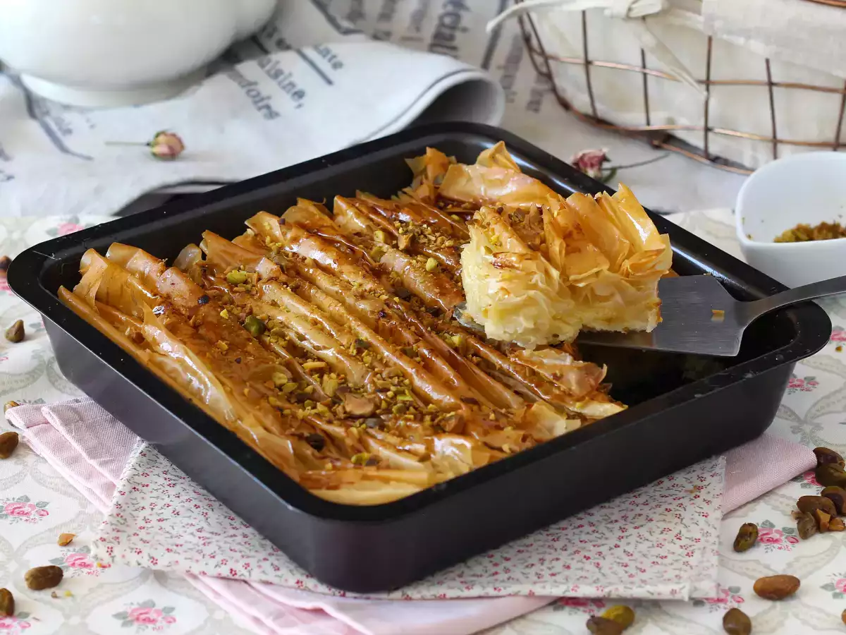 Crinkle cake (Laz böreği) – snadný křupavý turecký moučník - foto 2