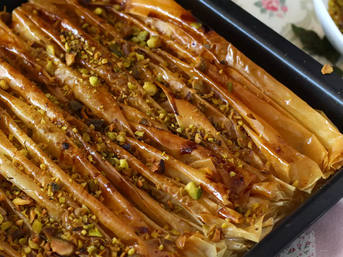 Crinkle cake (Laz böreği) – snadný křupavý turecký moučník - foto 3