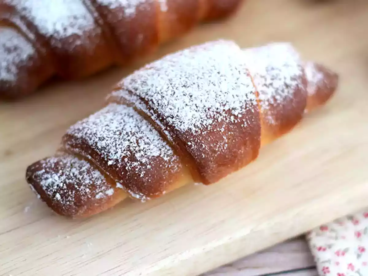 Croissanty s kondenzovaným mlékem - foto 2