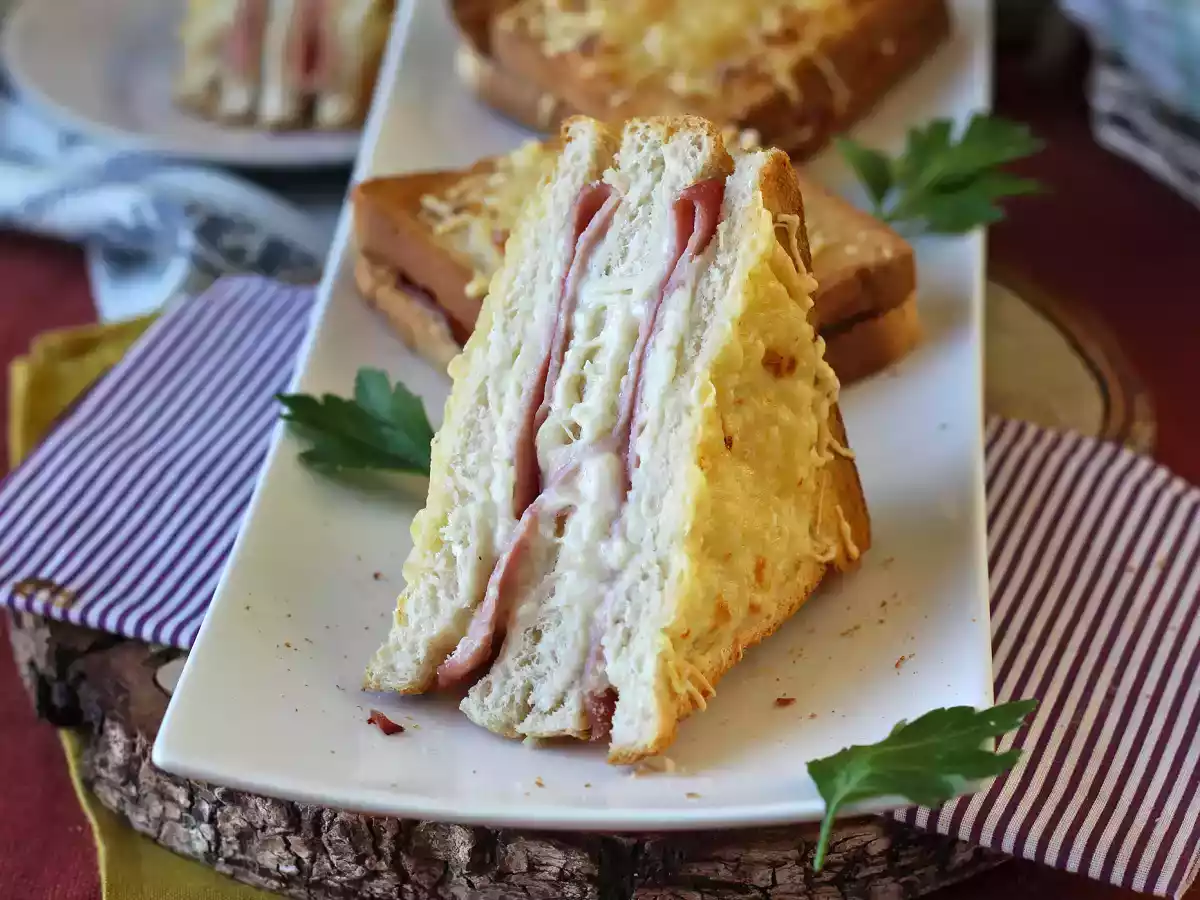 Croque monsieur s fritézou Air Fryer - foto 6