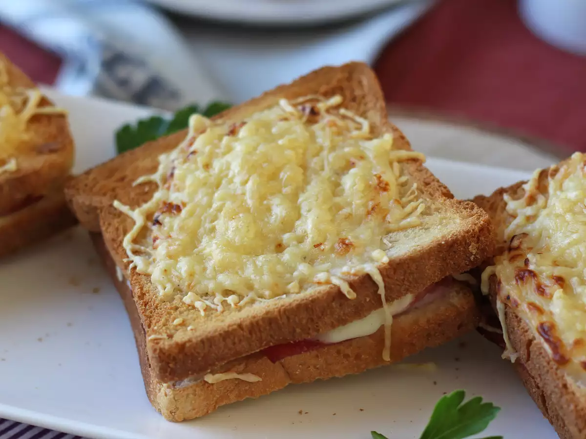 Croque-monsieur ve fritéze Air Fryer - foto 5
