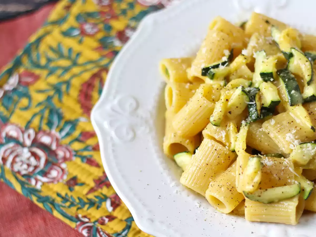Cuketa Carbonara: snadno připravitelný vegetariánský recept - foto 6