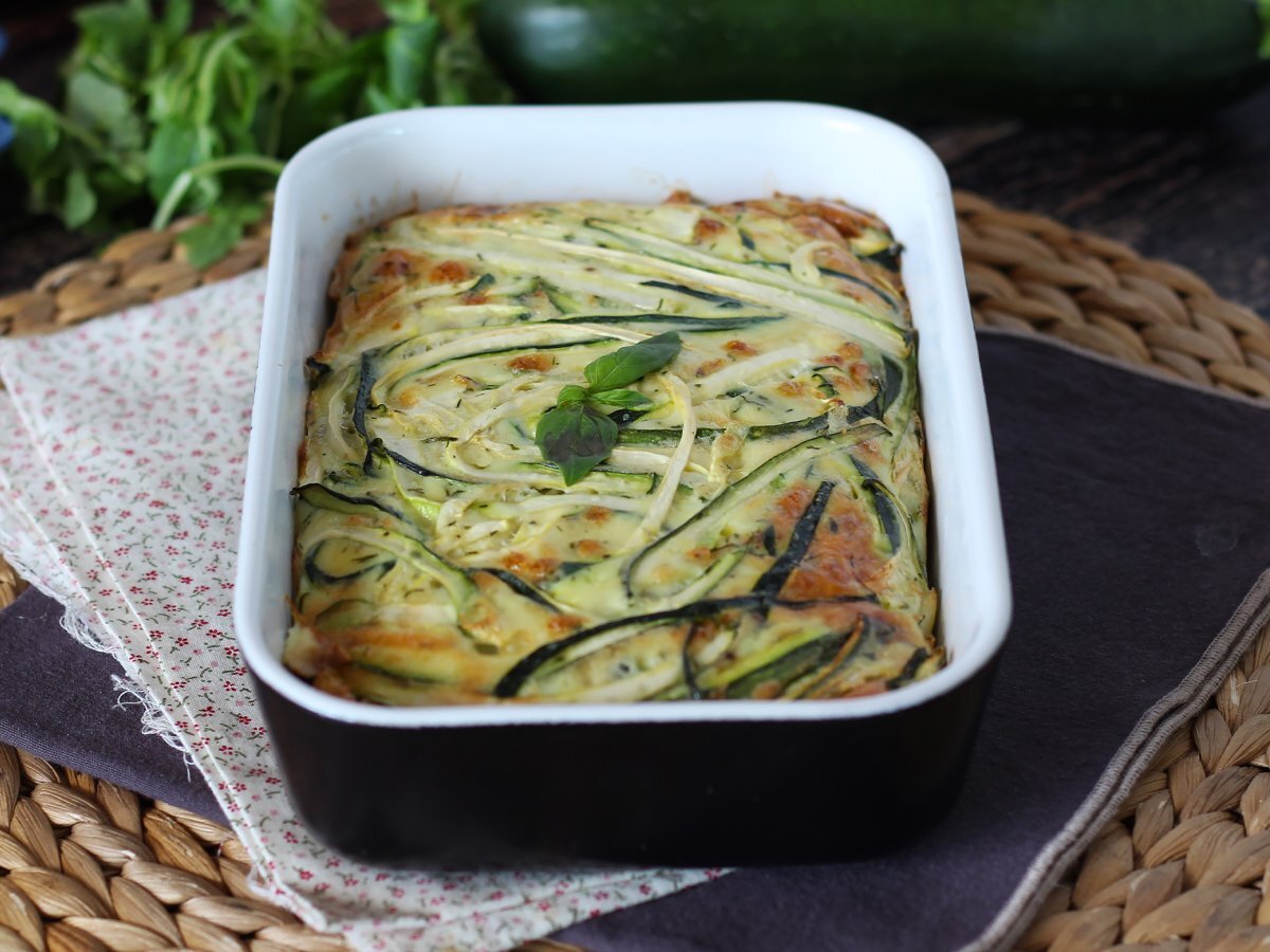 Cuketová frittata - foto 3