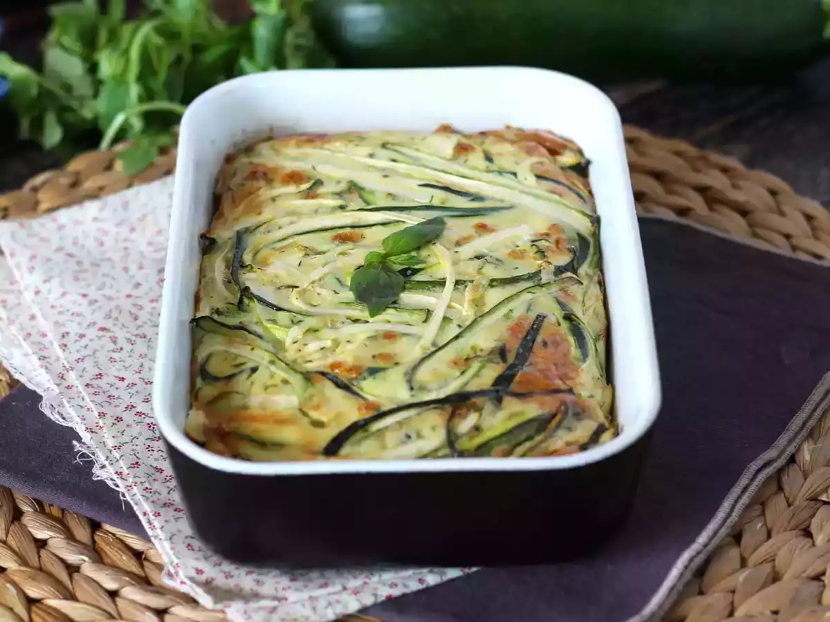 Cuketová frittata - foto 3