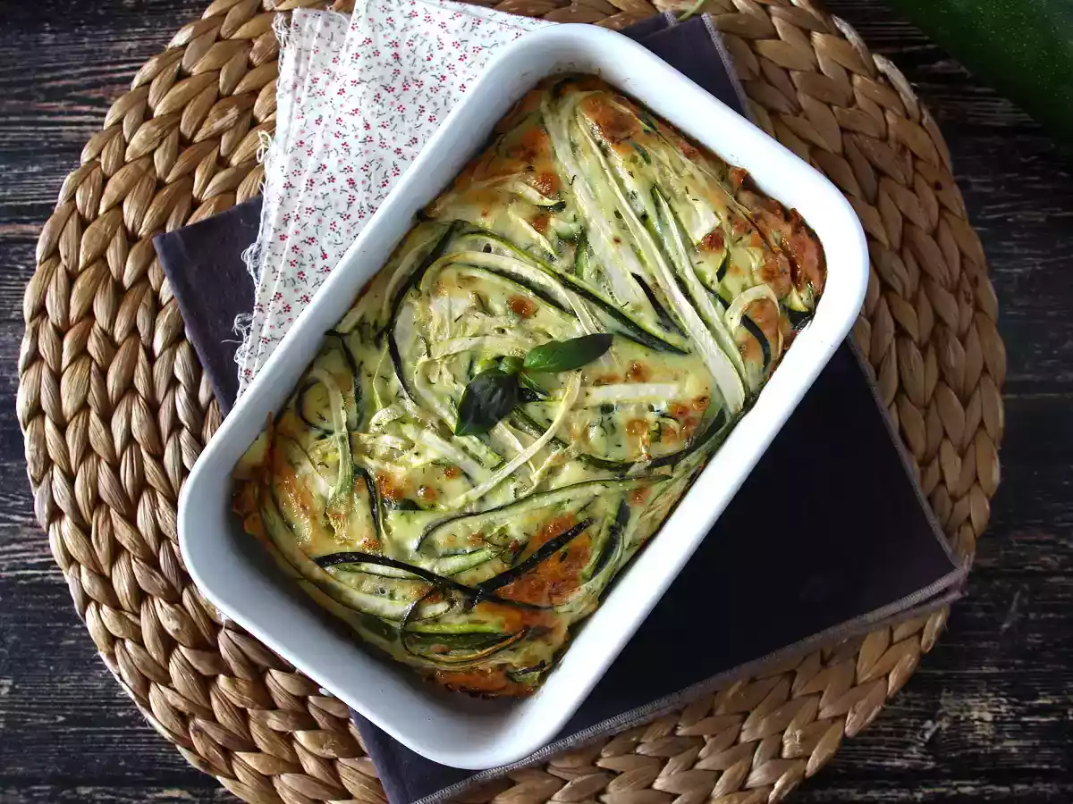Cuketová frittata - foto 4