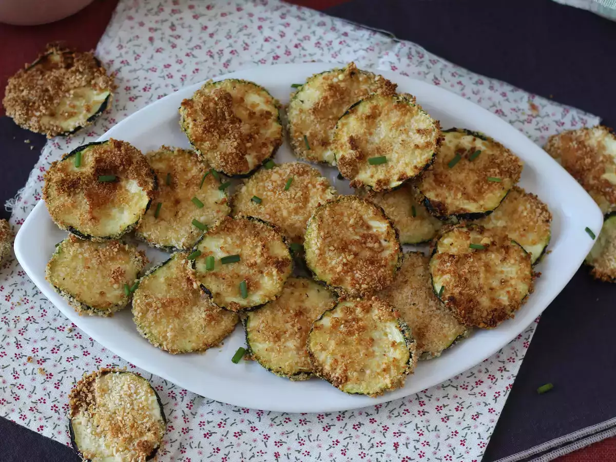 Cuketové chipsy v horkovzdušné fritéze - foto 5