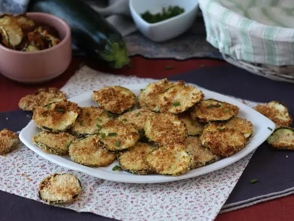 Recept Cuketové chipsy v horkovzdušné fritéze