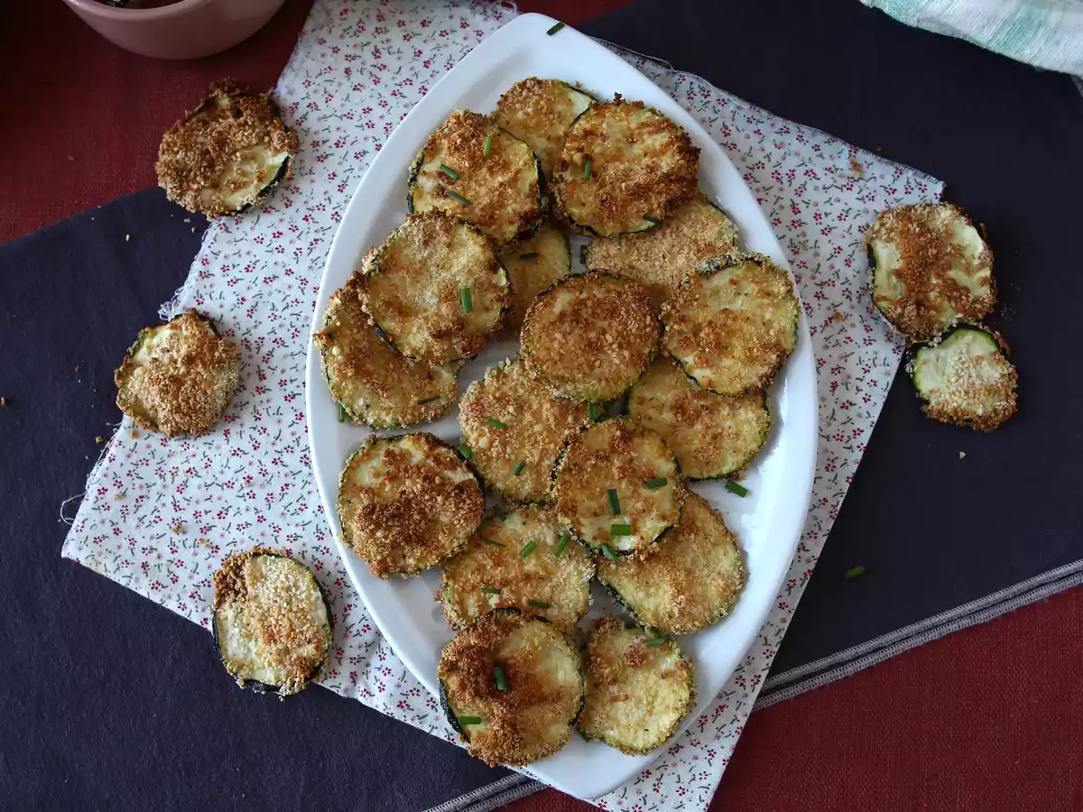 Cuketové lupínky v Air Fryer - foto 2