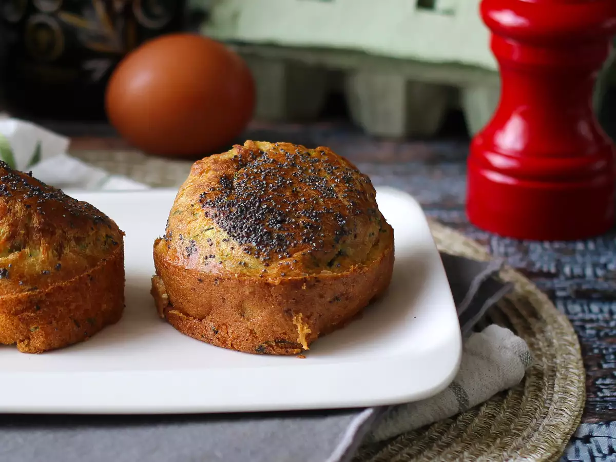 Cuketové muffiny v horkovzdušné fritéze: lehký a nadýchaný recept - foto 4
