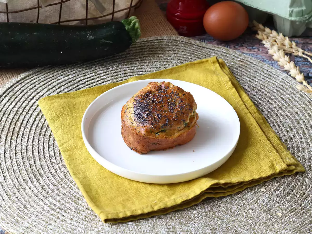 Cuketové muffiny v horkovzdušné fritéze: lehký a nadýchaný recept - foto 5