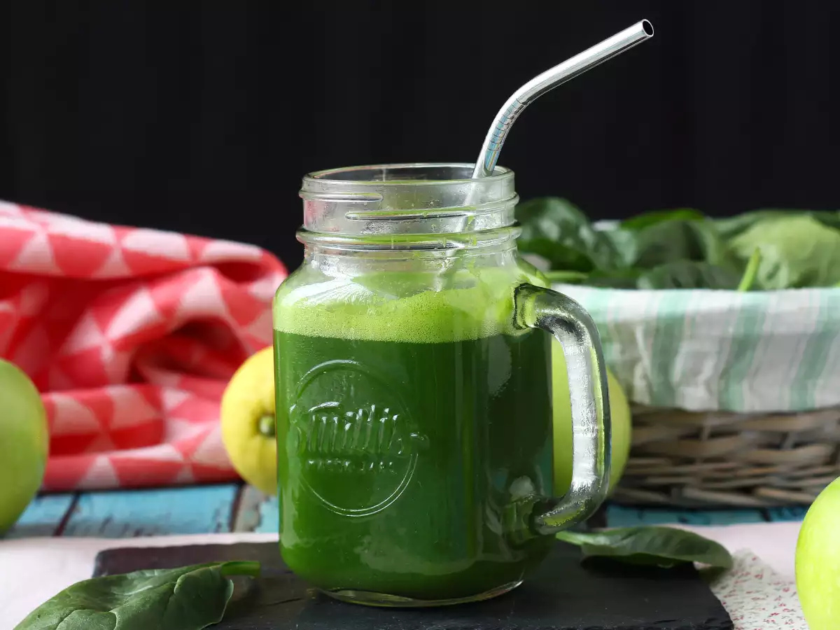 Detoxikační zelená šťáva bez odšťavňovače pro pořádnou dávku vitaminů!