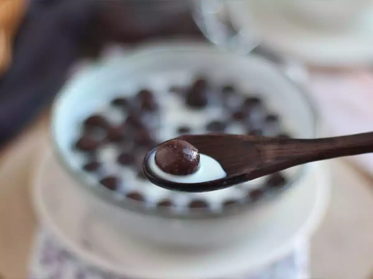 Domácí čokoládové cereální kuličky jako Nesquik - foto 2