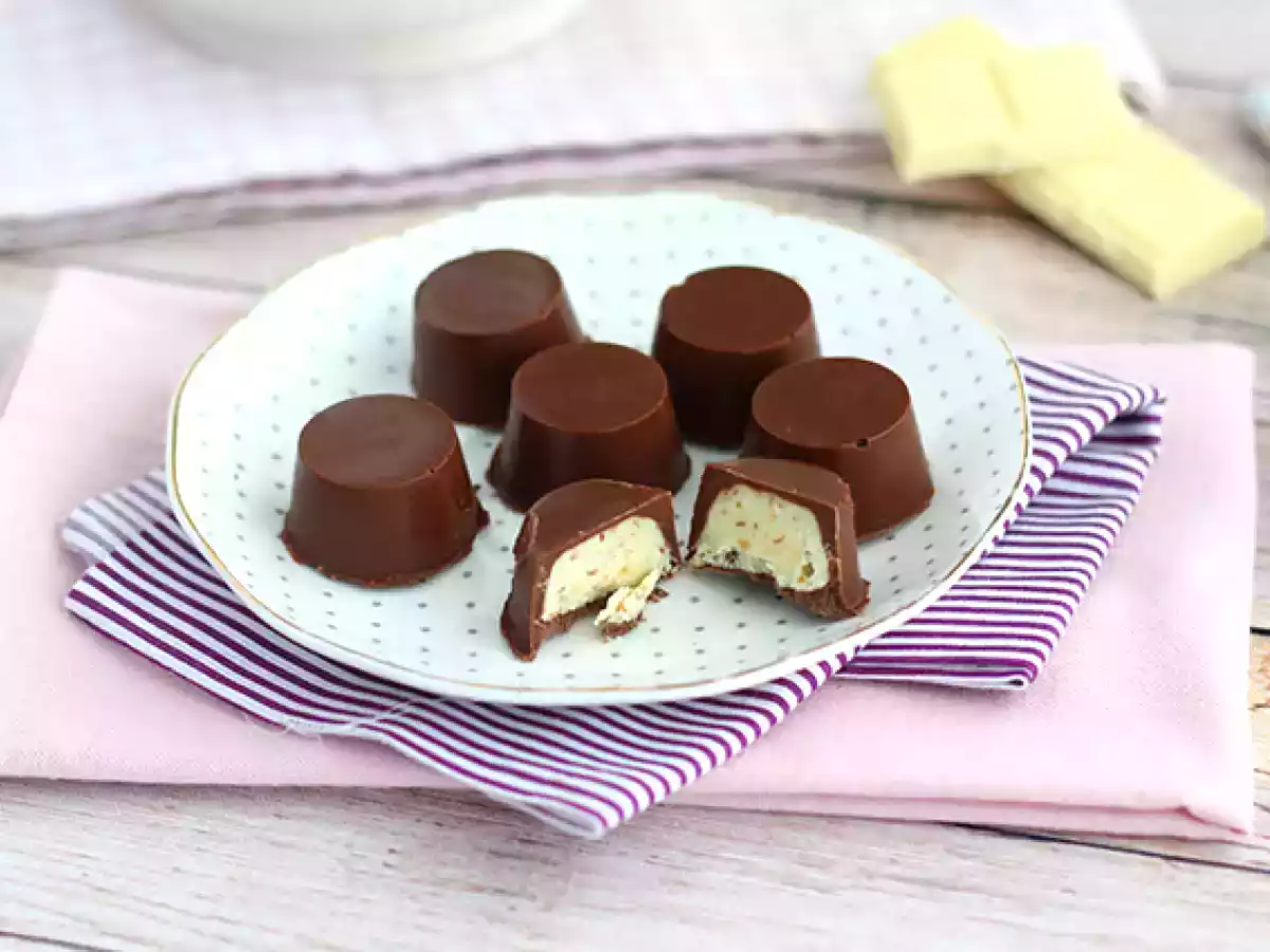 Domácí čokolády ve stylu Kinder Schoko-Bons - foto 2