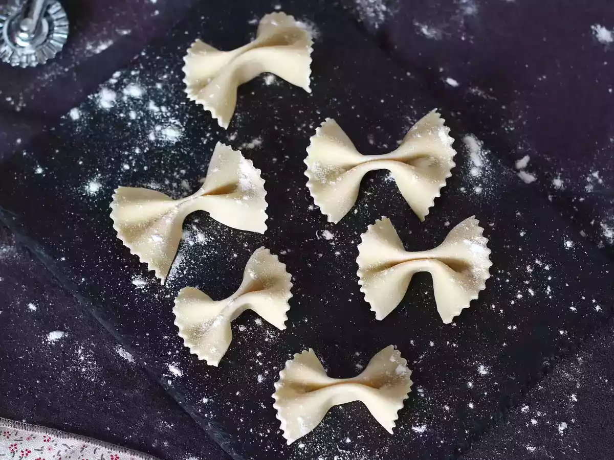 Domácí farfalle - foto 3