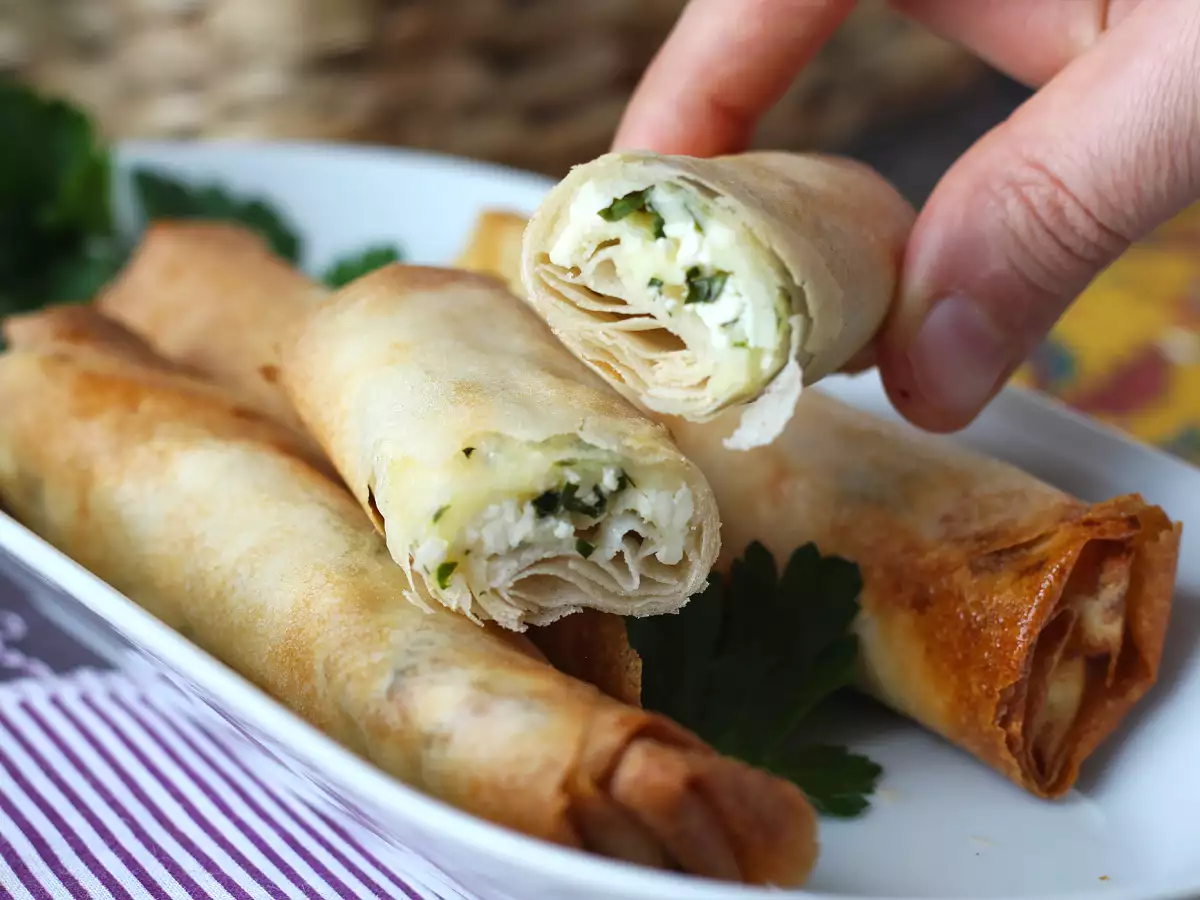 Domácí libanonské rikakats - vaření ve fritéze na vzduchu - foto 3