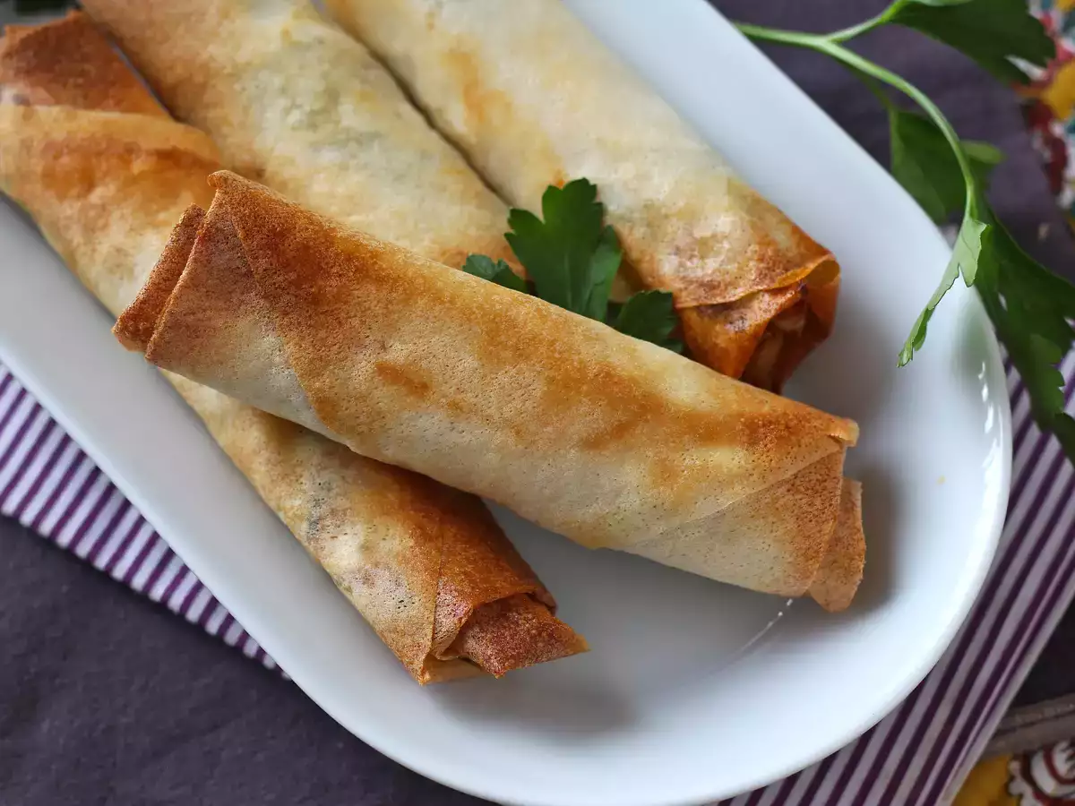 Domácí libanonské rikakats - vaření ve fritéze na vzduchu - foto 8