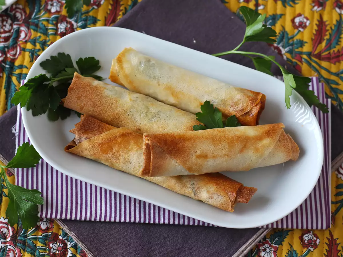 Domácí libanonské rikakaty v horkovzdušné fritéze - foto 4