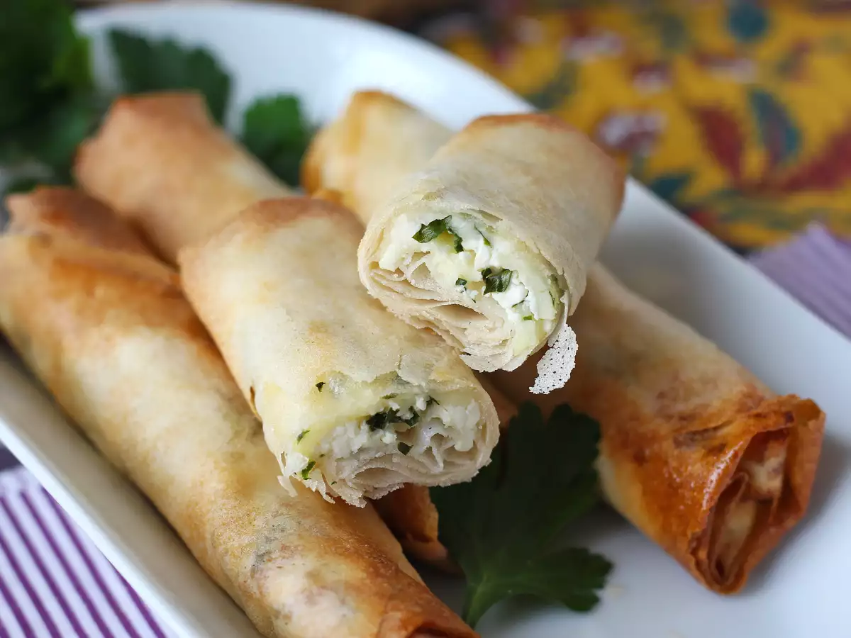 Domácí libanonské rikakaty v horkovzdušné fritéze - foto 5
