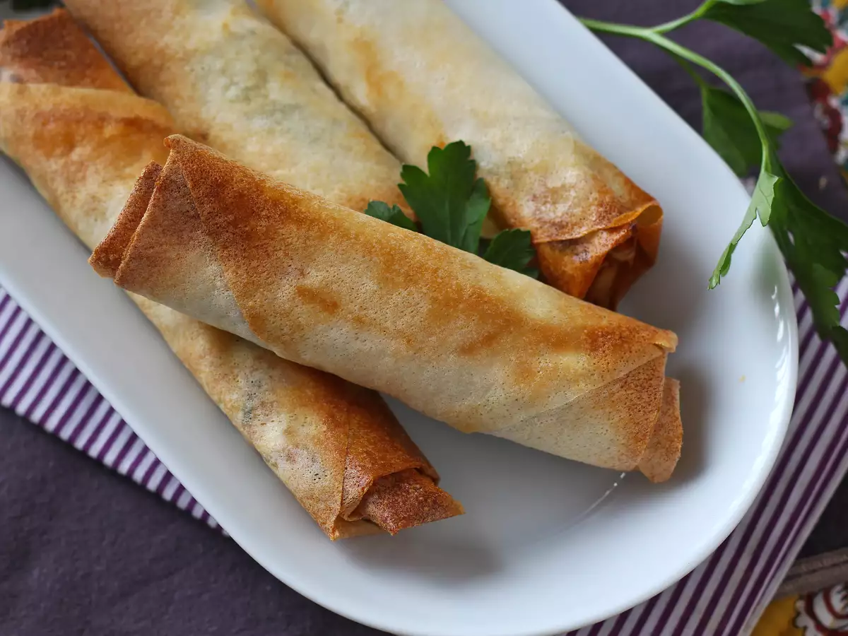 Domácí libanonské rikakaty v horkovzdušné fritéze - foto 8