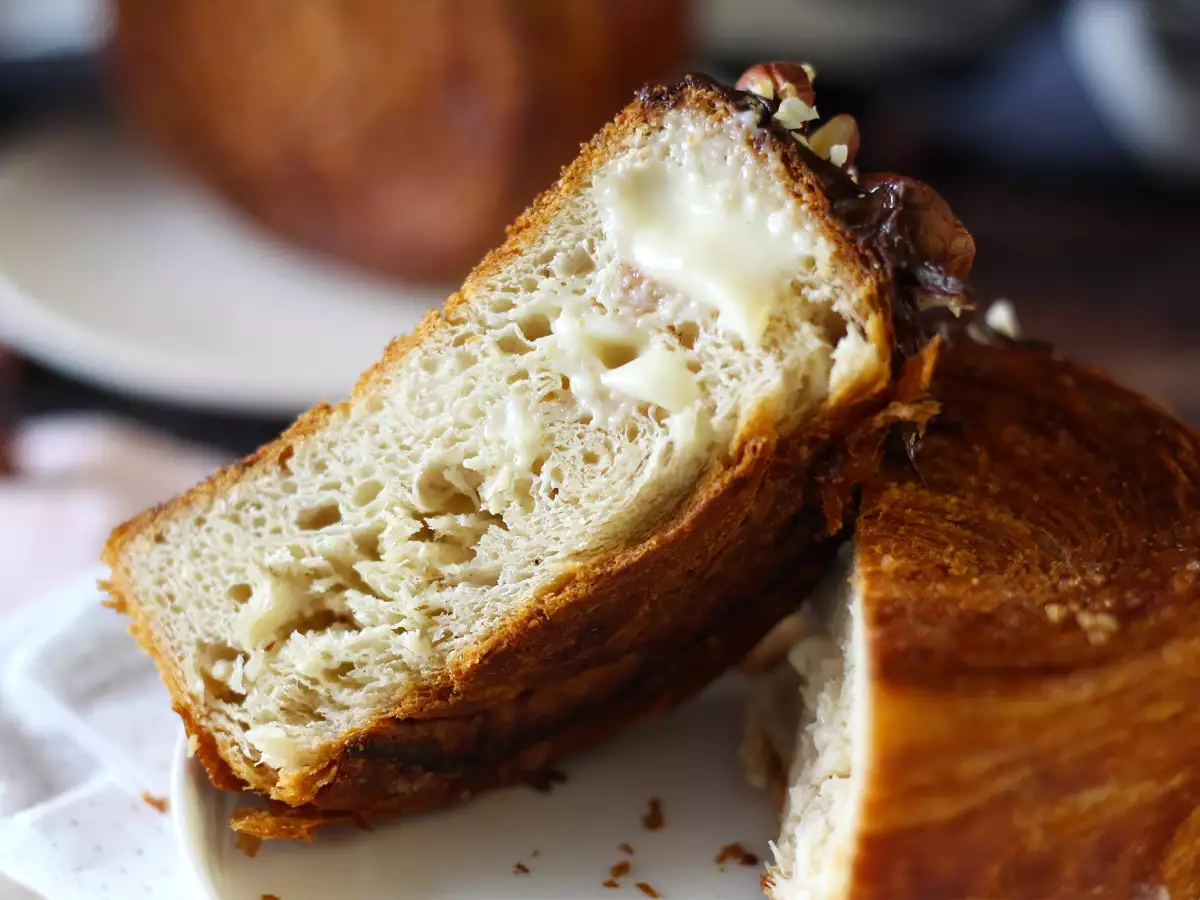 Domácí New York roll z croissantového těsta: rychlý a úsporný recept - foto 6
