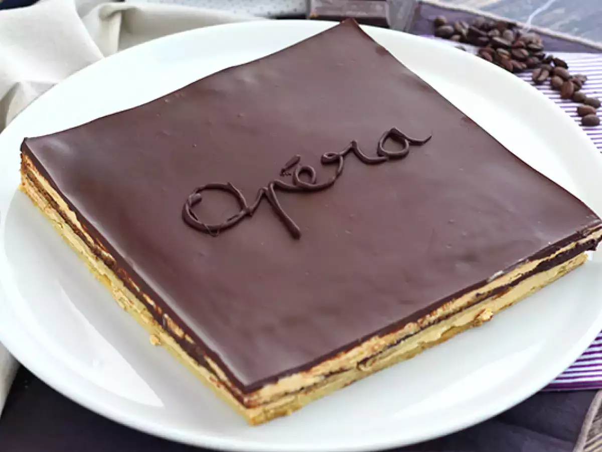 Dort Opera – recept krok za krokem