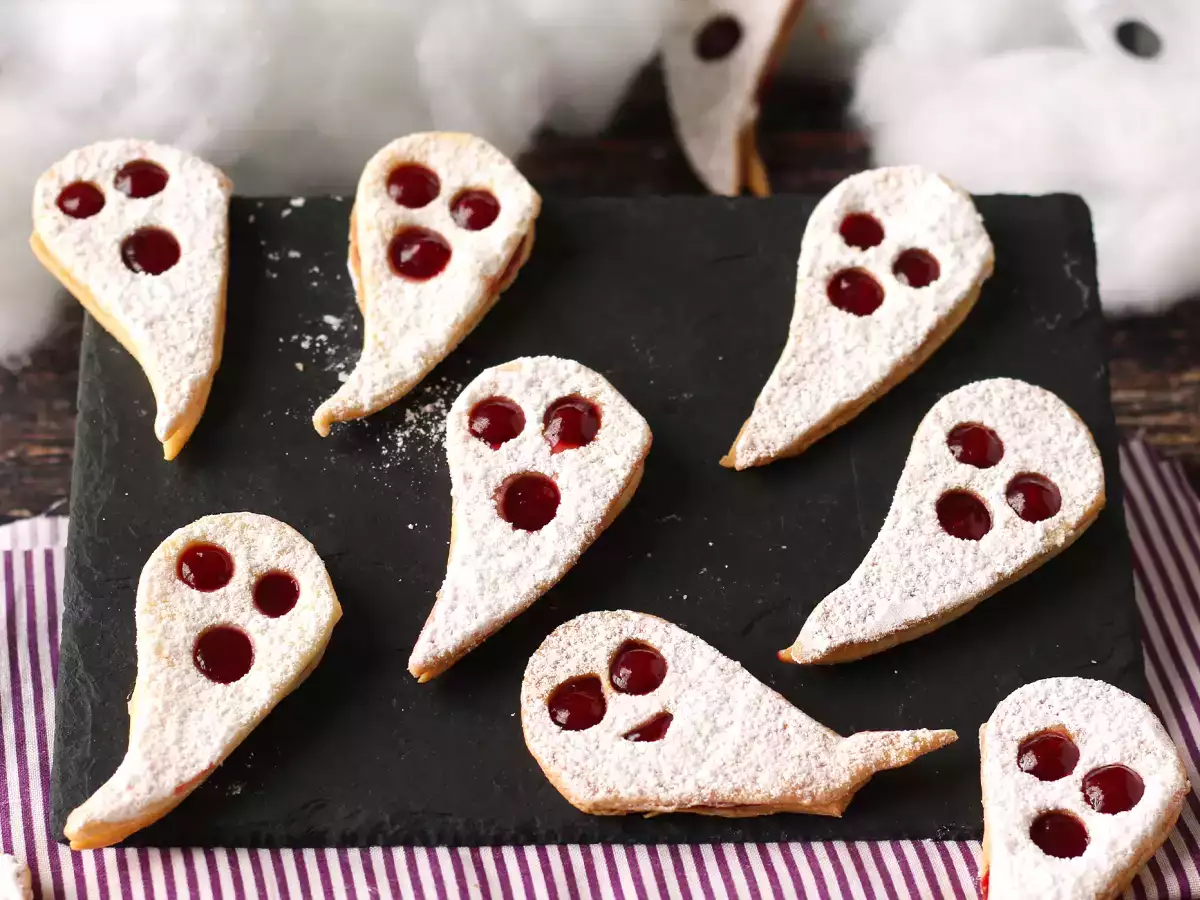 Duchové ze sušenek: nejjednodušší a nejzábavnější halloweenský recept pro děti - foto 2