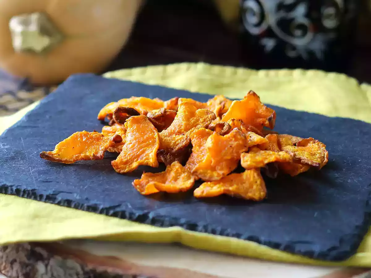 Dýňové chipsy ve fritéze: lehké a chutné - foto 2