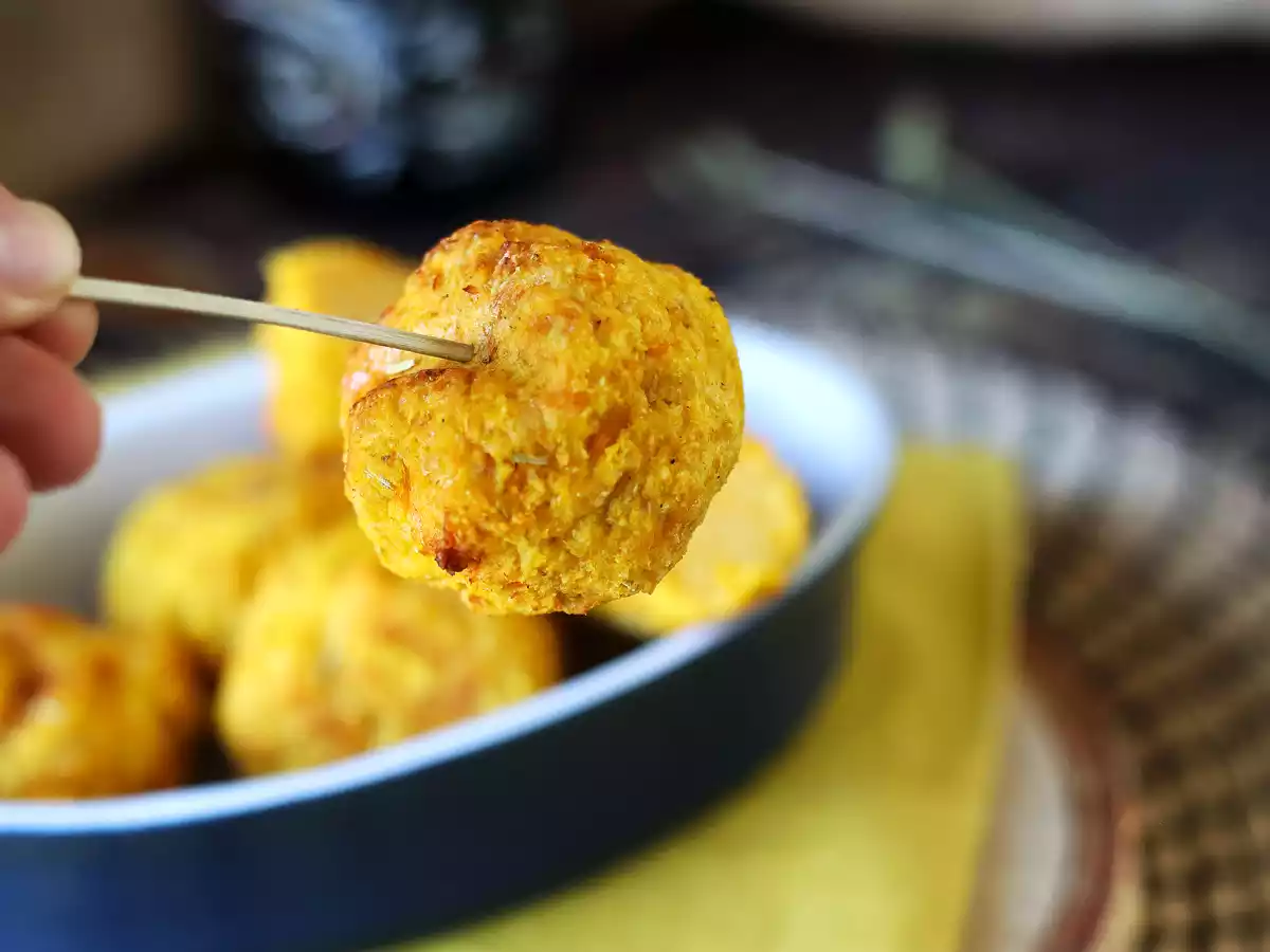 Dýňové karbanátky připravené ve fritéze na vzduchu - foto 4