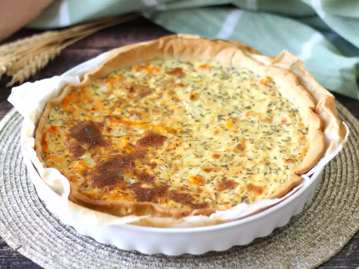 Dýňový quiche, jednoduché a efektivní jídlo - foto 3