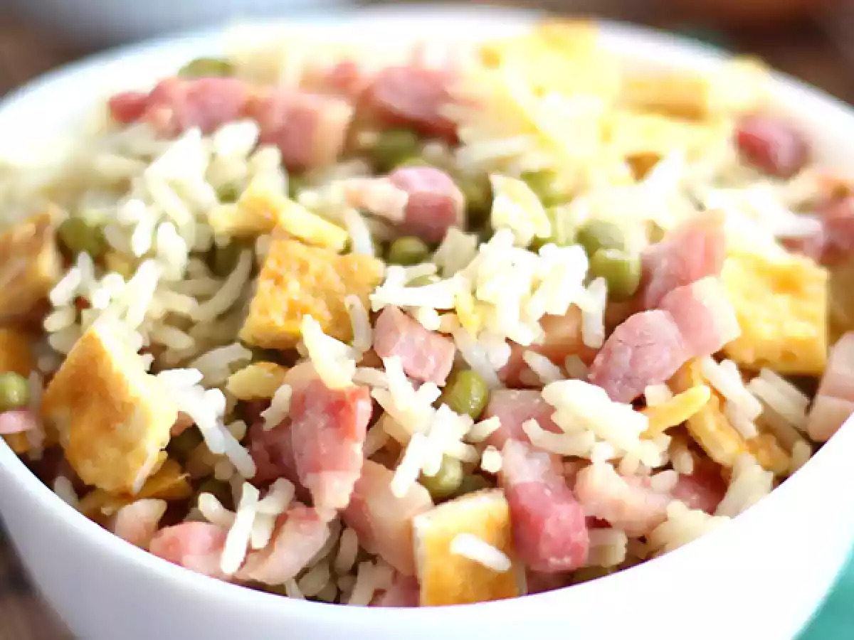 Expresní kantonská rýže, snadný recept - foto 3