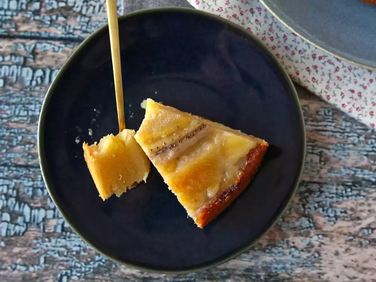 Extra fondánový obrácený banánový dort - foto 7