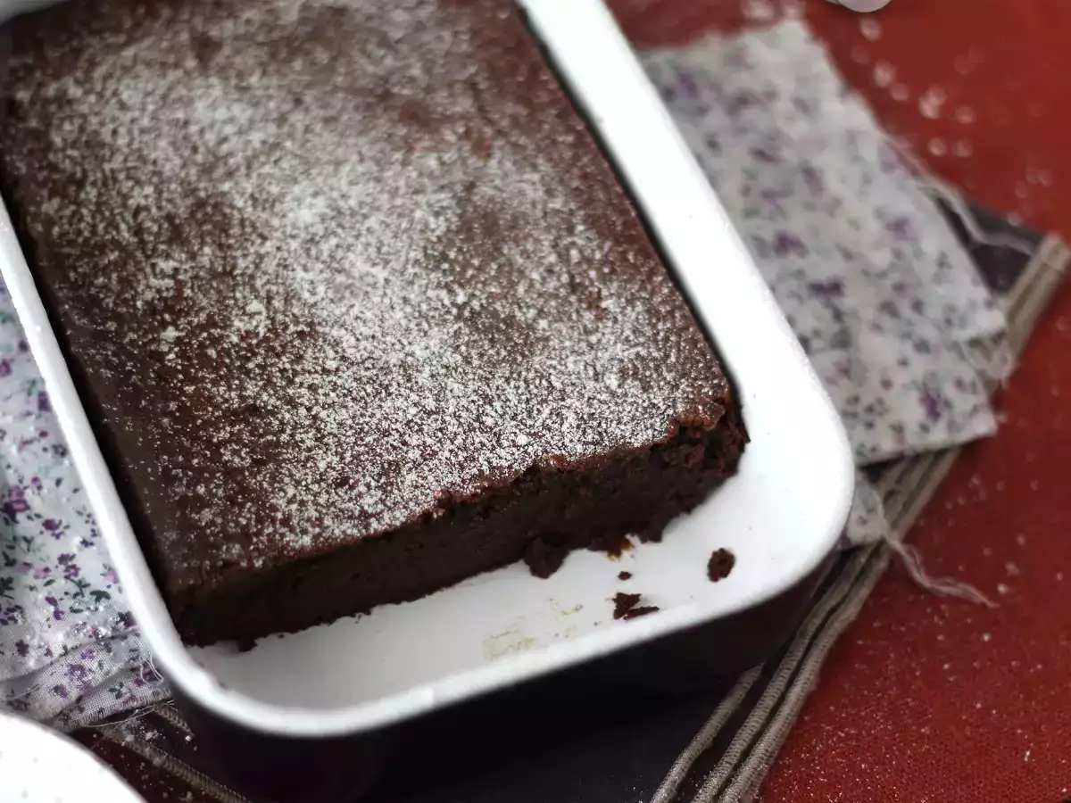 EXTRA FONDANTNÍ čokoládový a kaštanový dort s pouhými 4 ingrediencemi - foto 8