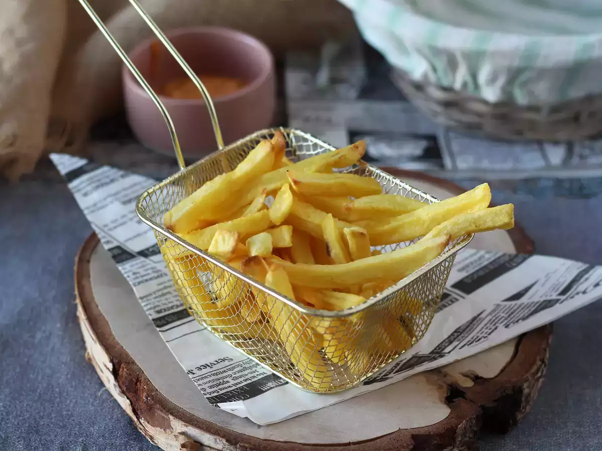 Extra křupavé mražené hranolky v horkovzdušné fritéze! - foto 4