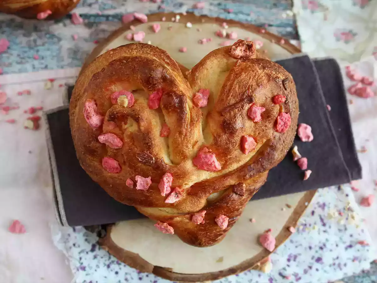 Extra měkké srdíčkové buchty na Valentýna - foto 3