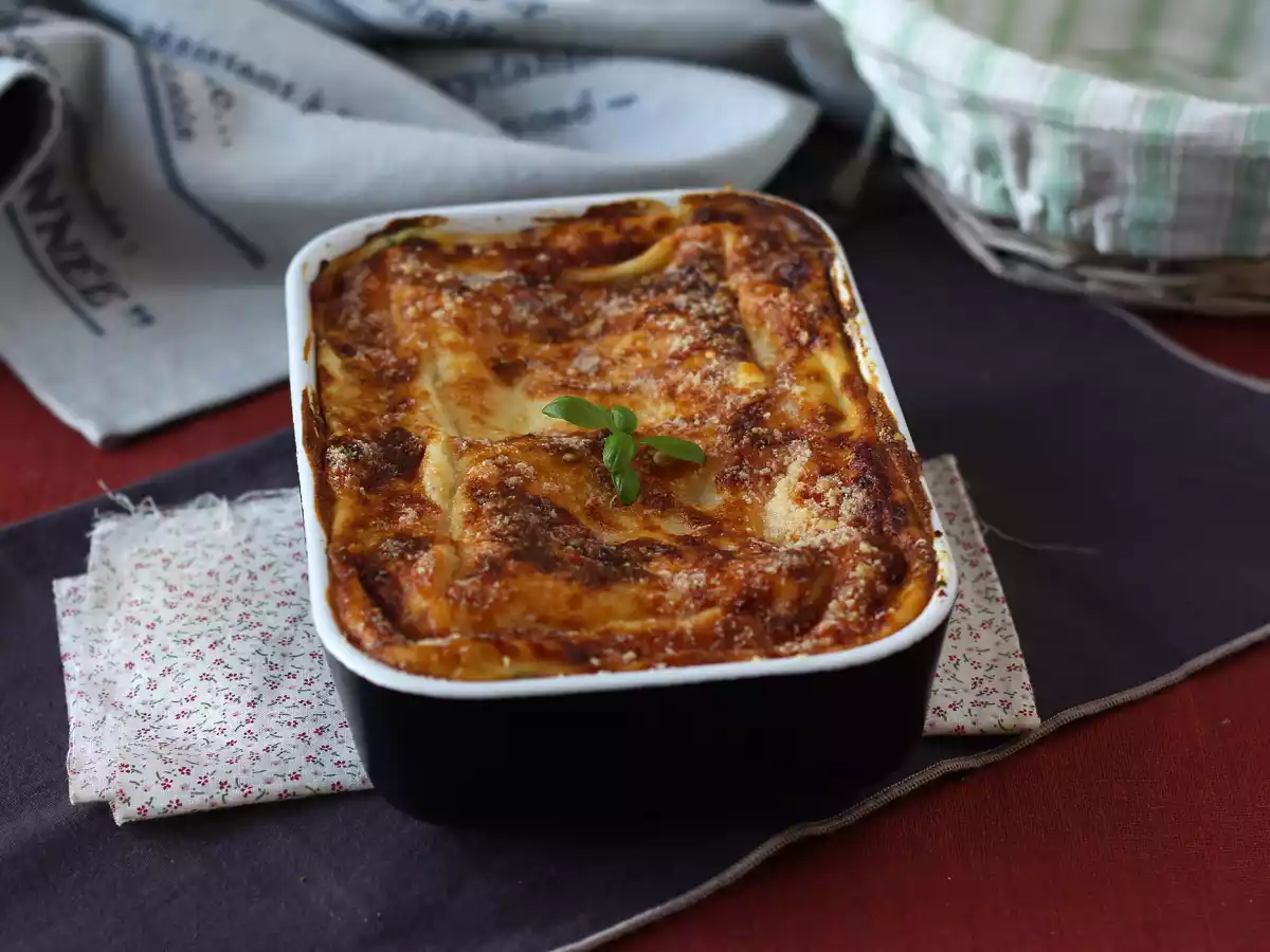 Extra tající ricotta a špenátové lasagne - foto 2