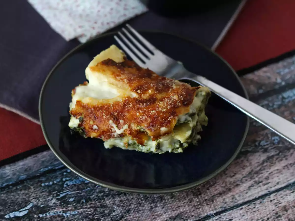 Extra tající ricotta a špenátové lasagne - foto 4